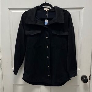 Blank NYC Black Utility Jacket